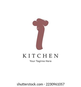 letter L restaurant logo template vector 