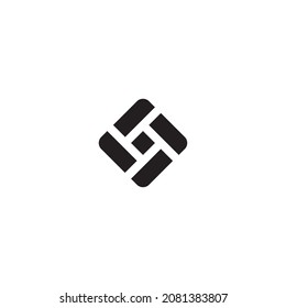 
letter L S O box, epic simple symbol logo vector