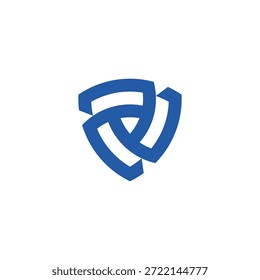 Letter L Shield Logo Design 