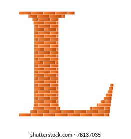 The letter L is shown in the picture.