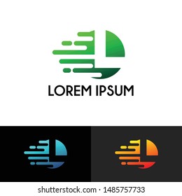 Letter L simple logo icon design vector