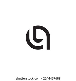 
Letter L and a simple symbol logo vector