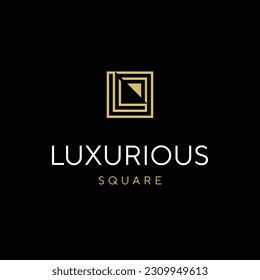 Letter L square Logo Design Template Inspiration