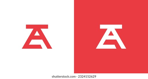 Letra L T Una plantilla de vector de diseño de logotipo abstracto