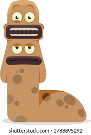 Letter L - Tiny Monster Alphabet