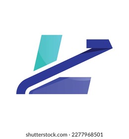 Letter L trade investment marketing logo, simple investment logo. Vector illustration