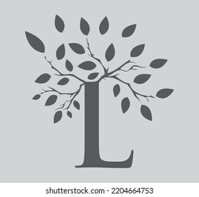 LETRA L CON EL ÁRBOL ANTERIOR