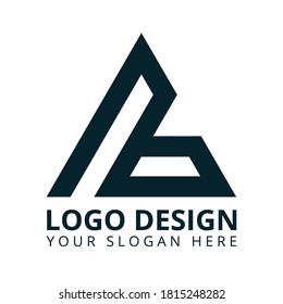 Diseño de logotipo único de carta L