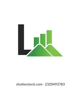 Letter L vector logo template, Colorful Letter L logo, Real Estate, Building and Construction Logo Design Template Vector Icon