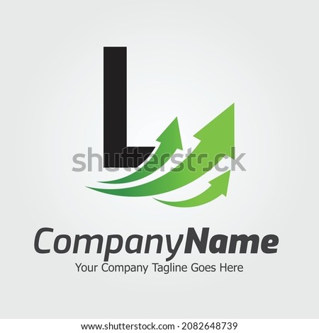 Letter L vector logo template, Colorful Letter L logo, Business logo, Marketing company, business advisory