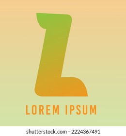 Letter L with vertical line