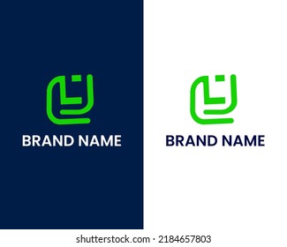 plantilla de diseño de logotipo de letra l e y