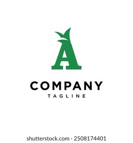 Letter A Lawn logo icon vector