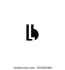 Letter lb bl Icon Vector Logo Template