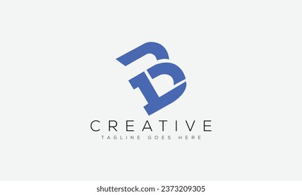 Letter LB logo design template vector illustration