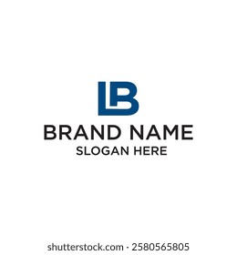 Letter LB logo design vector,editable eps 10