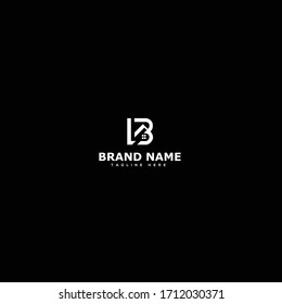 Letter LB logo icon design template elements 