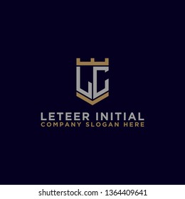 Letter LC Initial icon / logo design Monogram inspiration.