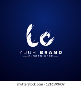 Letter LC Logo. Initial Letter Design Vector Luxury Colors