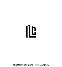 Letter LC monogram logo design vector