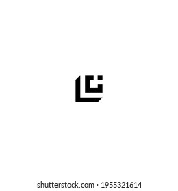 Letter LC monogram logo design vector