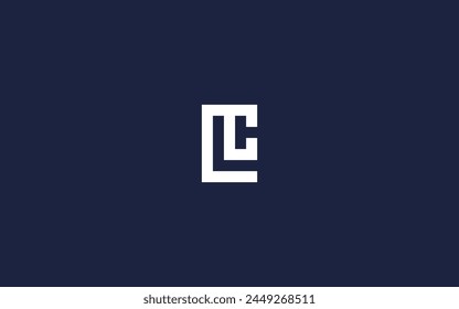 letter lc with square logo icon design vector design template inspiration