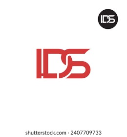 Letter LDS Monogram Logo Design