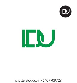 Letter LDU Monogram Logo Design
