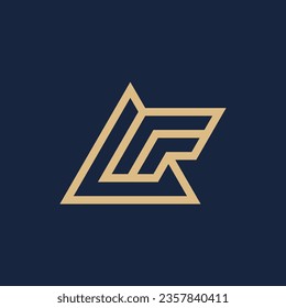 Logo de la letra LF o FL
