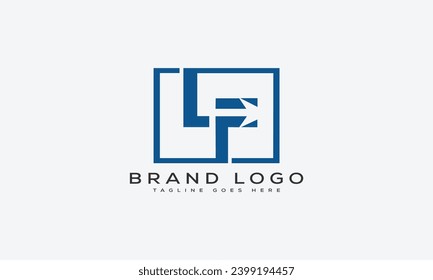 diseño de la plantilla vectorial del logotipo LF de letra para marca.