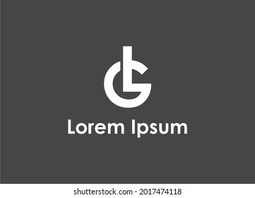 Letter LG logo design template