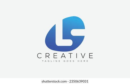 Letter LG logo design template vector illustration.