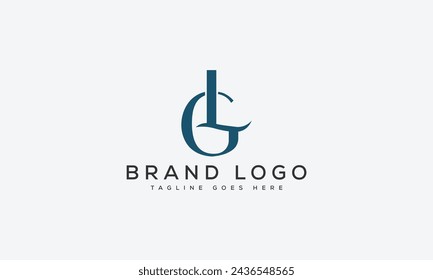 letter LG logo design vector template design for brand.