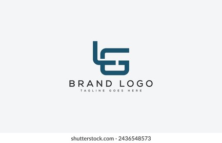 letter LG logo design vector template design for brand.