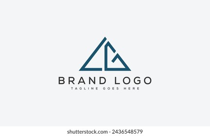 letter LG logo design vector template design for brand.