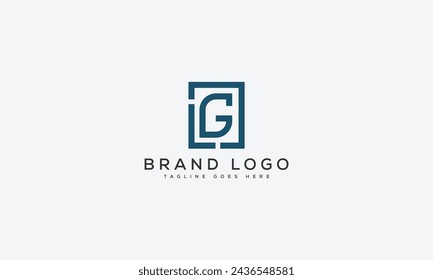 letter LG logo design vector template design for brand.