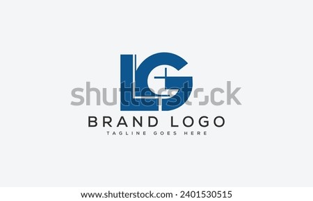 letter LG logo design vector template design for brand.