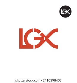 Letter LGX Monogram Logo Design