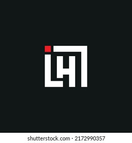 Letter Lh Logo Design Logo Lh Stock Vector (Royalty Free) 2172990357 ...