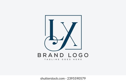 letter LH logo design vector template design for brand.