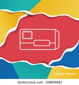 letter line icon