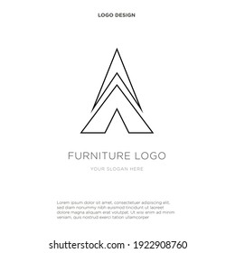 Letter A Line Logo Design. Lineare Schleife kreatives minimales Monogramm-Symbol für einfarbige Schleife. Universelles elegantes Vektorsymbol. Premium Business-Logo. Grafisches Alphabet-Symbol für Unternehmensidentität