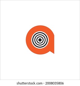 letter a line logo design  Simple and elegant icon.  Universal design for vector signs.  Distinguished company logo.  If your company name begins with the letter à, then this is a logo for the company