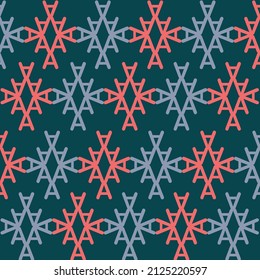 The letter a lined up endlessly on the surface. geometric ornament For interior design, printing, web and textiles.