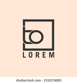 Letter to linked lowercase logo design template. Dark grey on burlywood background. Suitable for business, consulting group company.