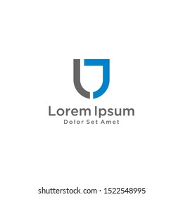 letter LJ, LIJ, logo vector icon template