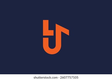 letter lj logo icon  vector design template  concept