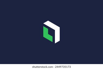 letra ll con logotipo cuadrado diseño de iconos diseño de Vector Plantilla inspiración