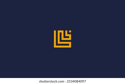 Letter ll square logo icon design vector design template inspiration
