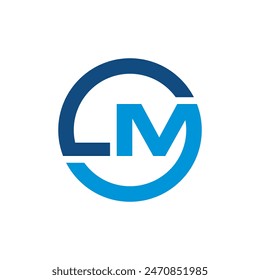 Letter LM Logo can be used for icon, logo, and etc.